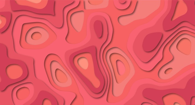 Vector abstract topographic background