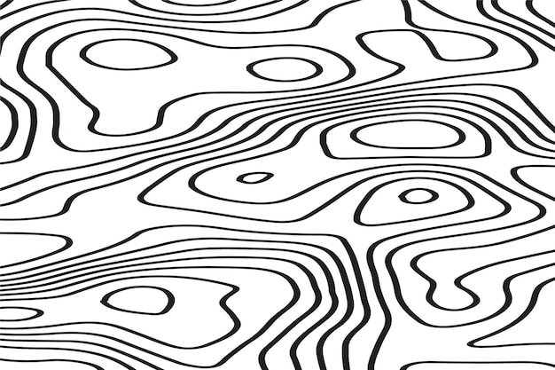 Abstract topographic background