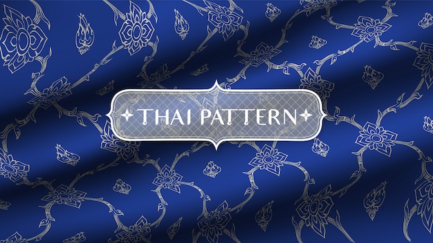 Abstract traditional thai pattern