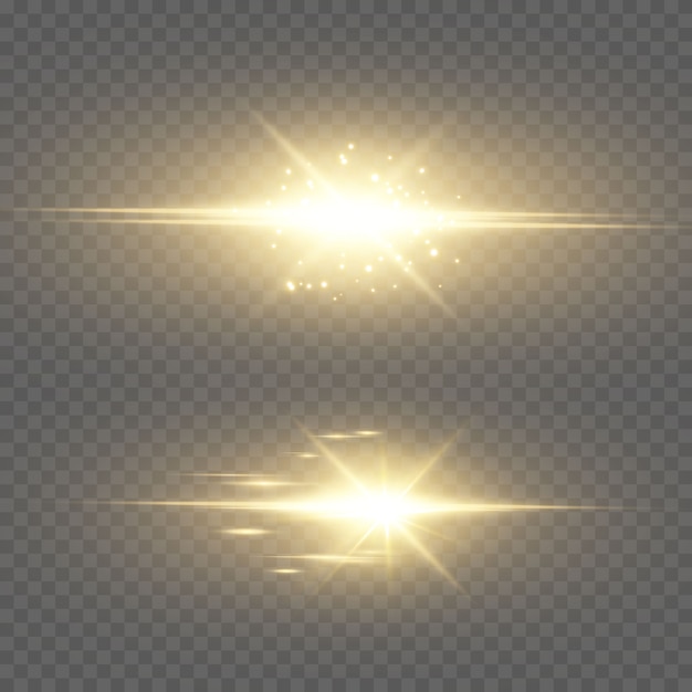 Vector abstract transparent sunlight special lens flare light effect.