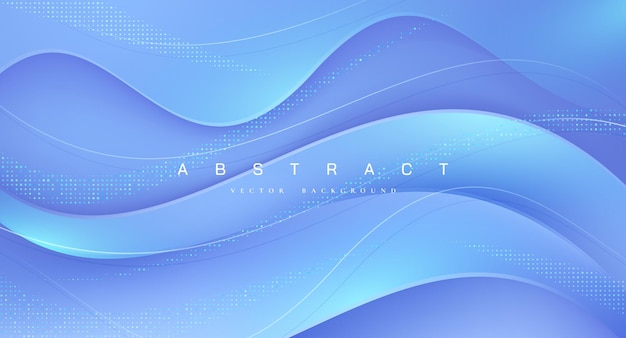 Abstract trendy blue background.