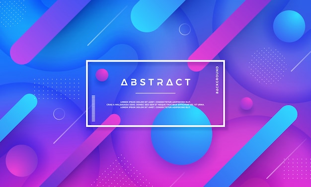 Abstract trendy geometric vector background.