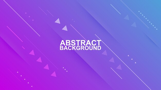 abstract trendy modern blue and purple background design. triangle, line shape vector illustrations