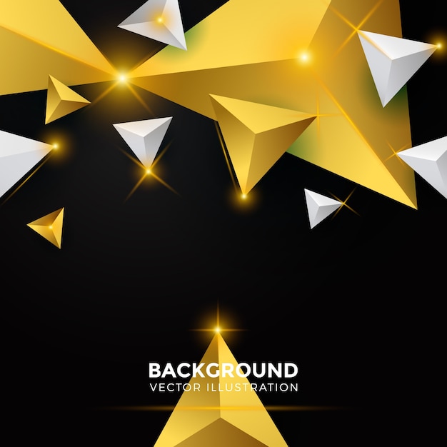 Abstract Triangle Background