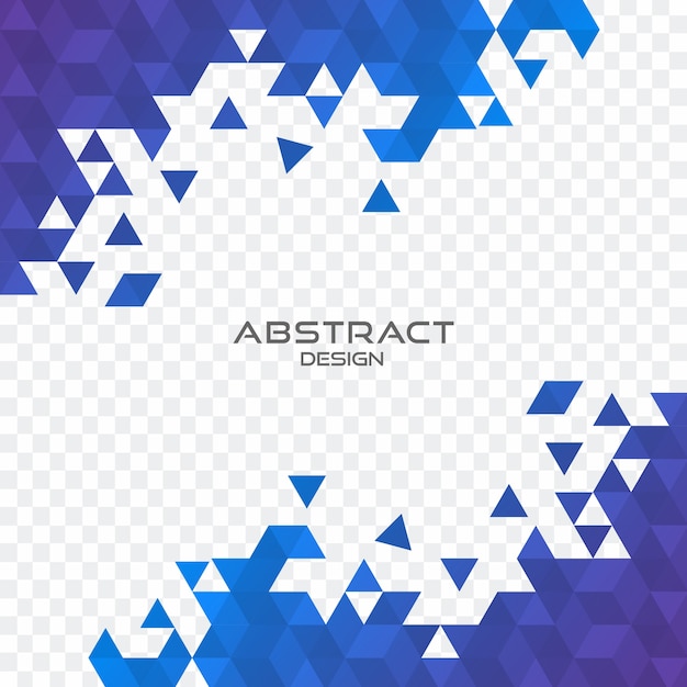 Abstract triangle background.