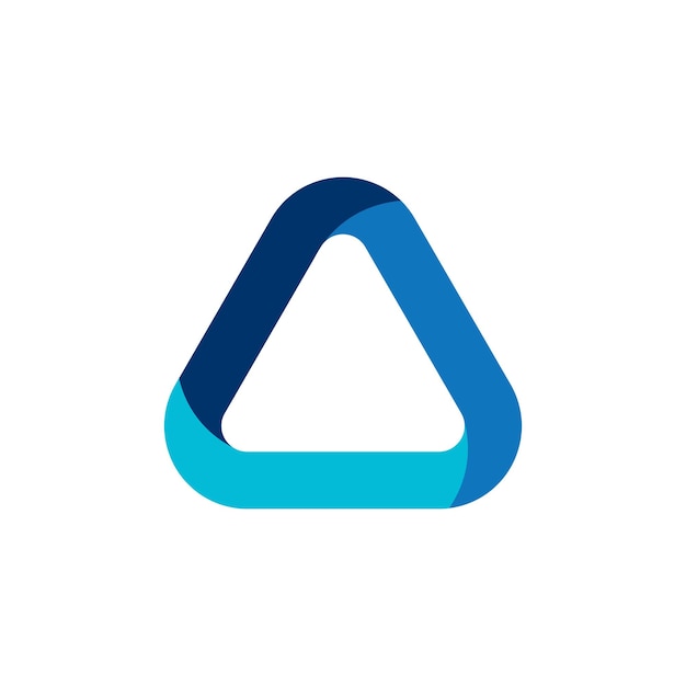 Abstract triangle logo