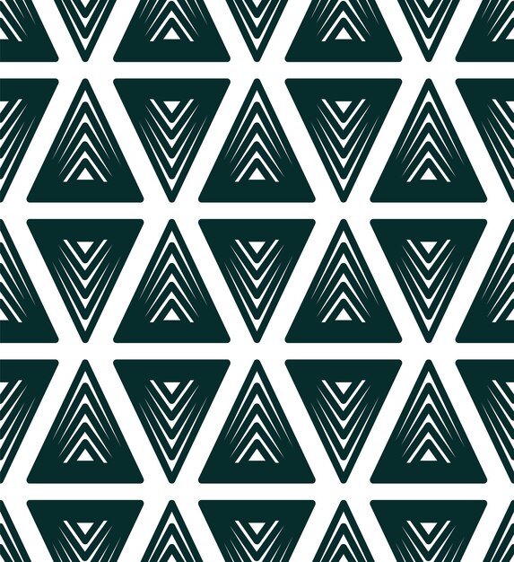 抽象的な三角形パターン