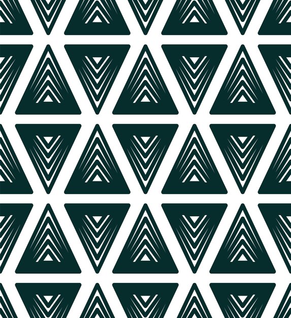 Abstract triangle pattern