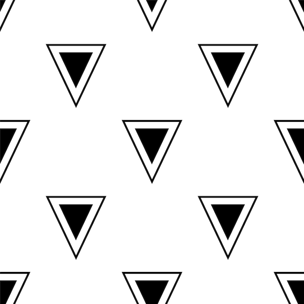 Abstract triangle pattern