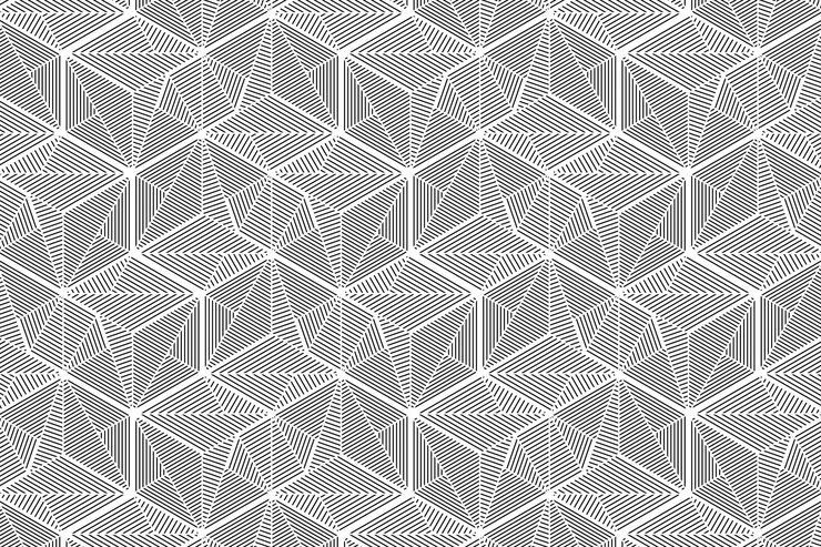 Vector abstract triangle stripes pattern background