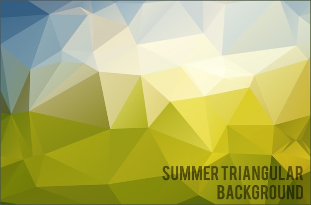 abstract triangle vector background