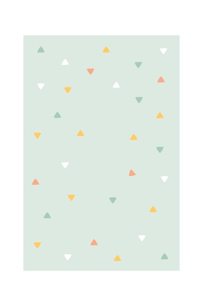 Abstract Triangles Background Vector Illustration