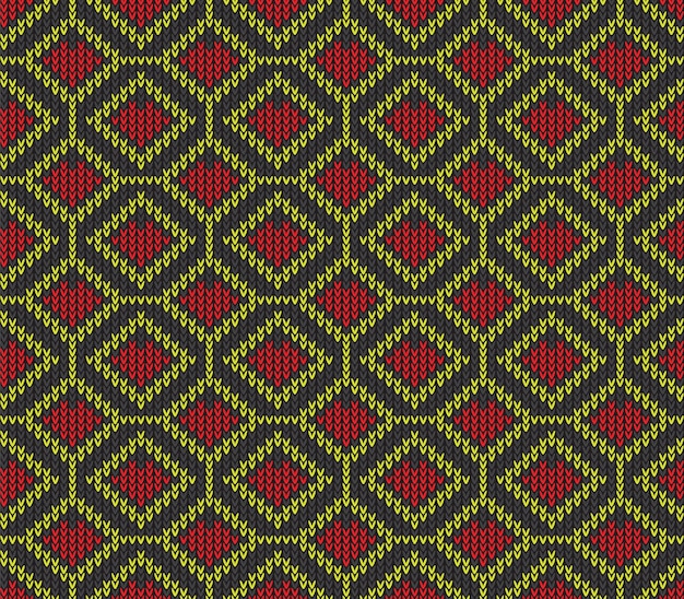 Vector abstract tribal aztec seamless pattern