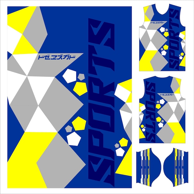 Abstract tshirt jersey texture design pattern ready to print for soccer esport cycling printing