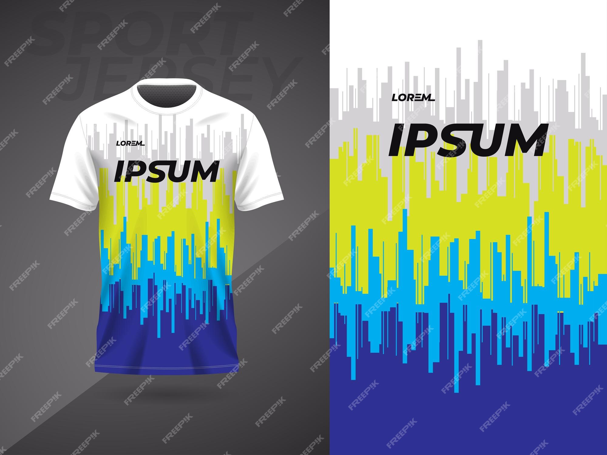 Cycling Jersey Mockup Shirt Sport Design Template Road Racing