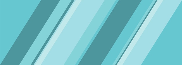 Abstract turquoise background with diagonal lines, vector design