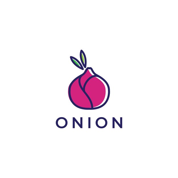 Abstract unie plantaardig logo-ontwerp