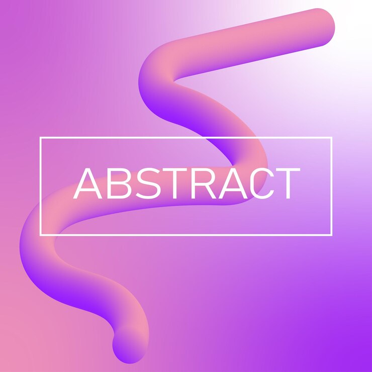 Vector abstract vector 3d wave illustration  liquid shape colorful