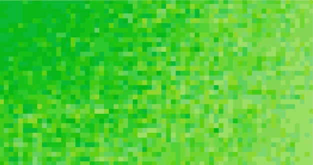 Abstract vector achtergrond Mozaïek met heldere pixels Groene mozaïek
