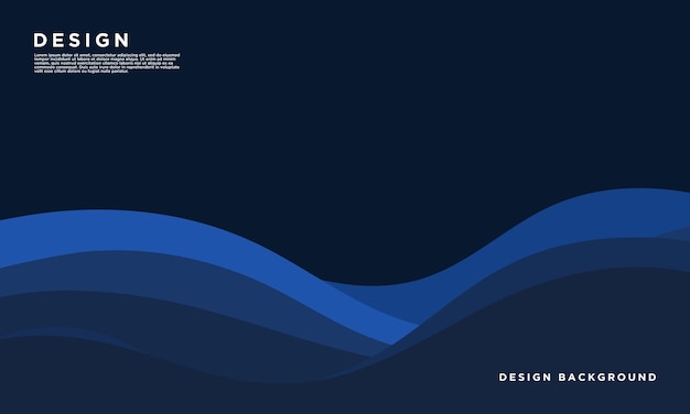 Abstract vector background dark blue with modern corporate concept