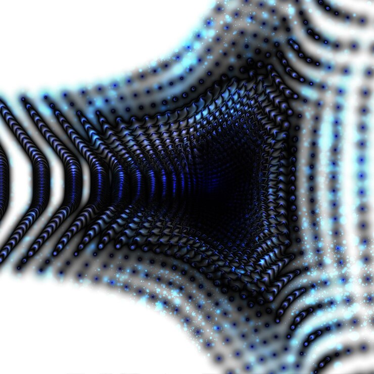 Vector abstract vector background, futuristic elements blue color eps10.