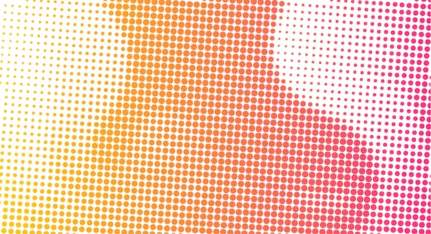 Abstract vector background Halftone gradient gradation Vibrant flowing texture