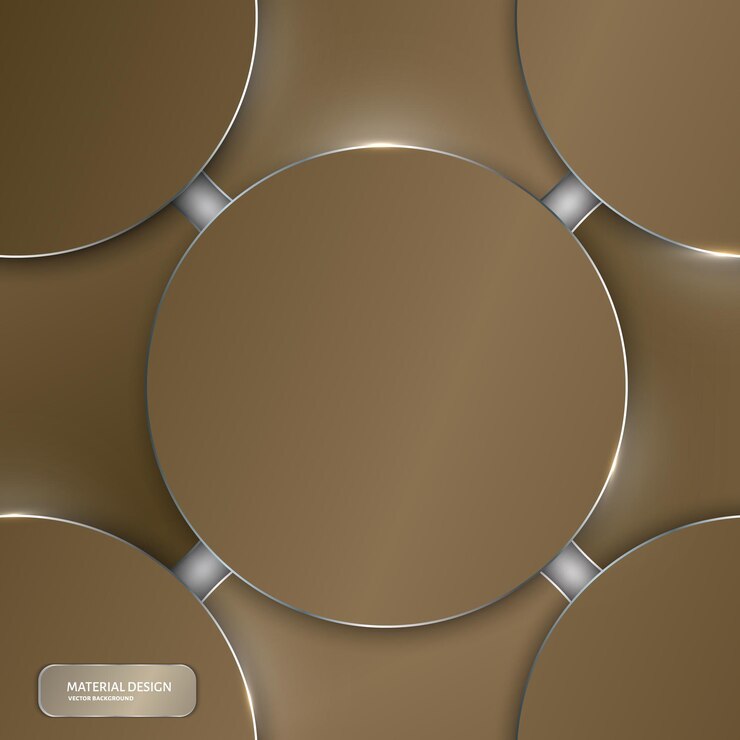 Vector abstract vector background.  material design style. metal plates