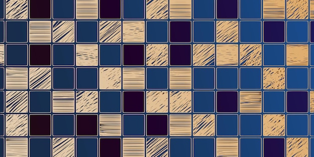 Vettore sfondo vettoriale astratto, quadrati di diverse tonalità e trame, mosaic