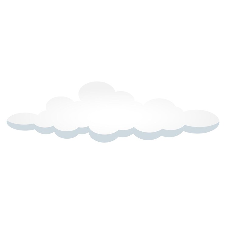 Vector 青い空に白い雲の抽象的なベクトルの背景