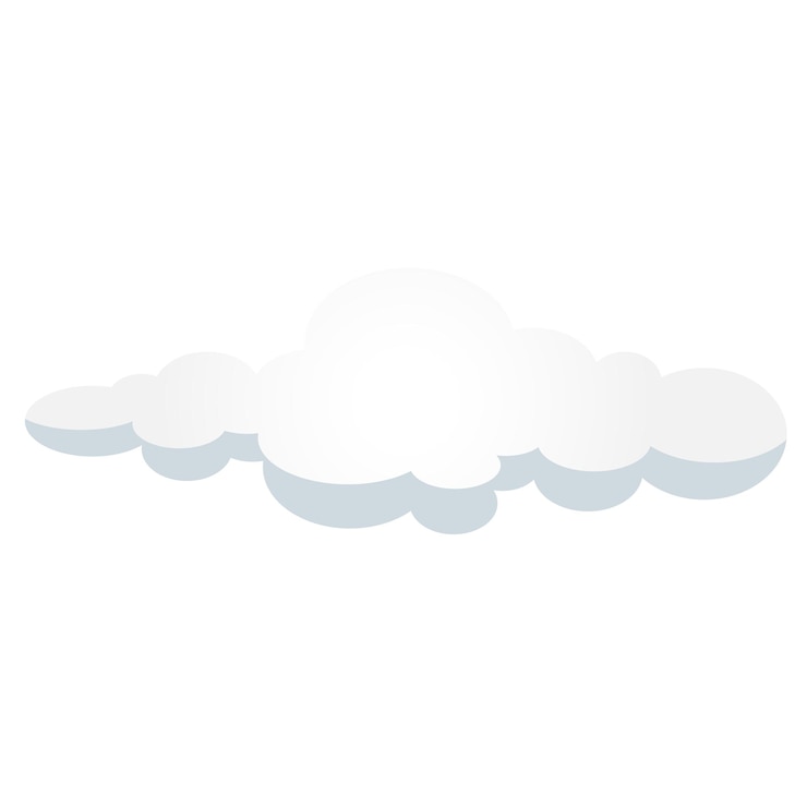 Vector 青い空に白い雲の抽象的なベクトルの背景