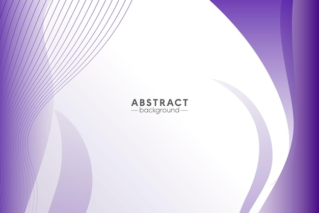 Abstract vector background with lines and shapes