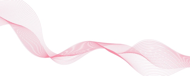 abstract vector background with pink wavy lines pink wave background