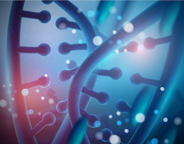 Vector abstract vector dna structure.