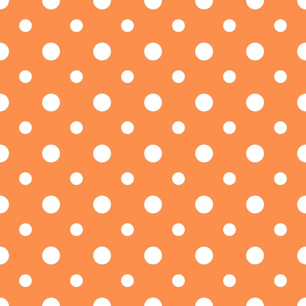 Abstract vector dotted seamless pattern