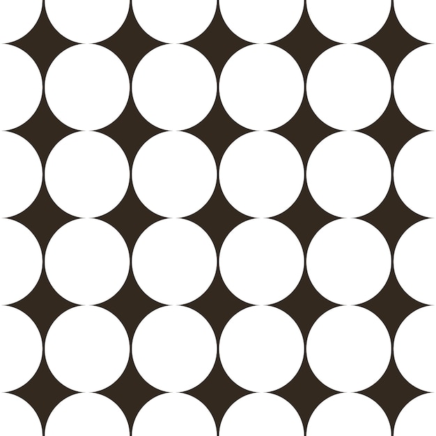 抽象的なベクトルの点線のシームレス パターン