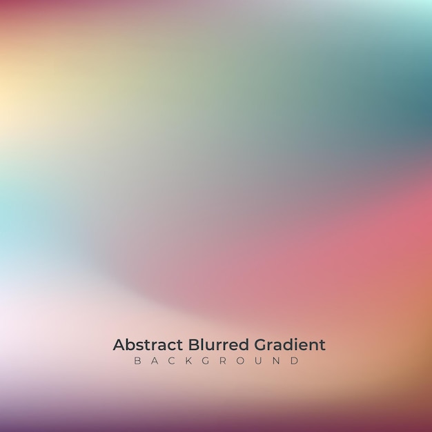 Abstract vector gradient color background design