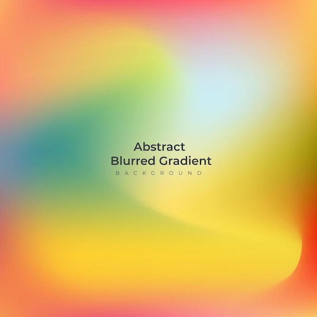 Abstract vector gradient color background design