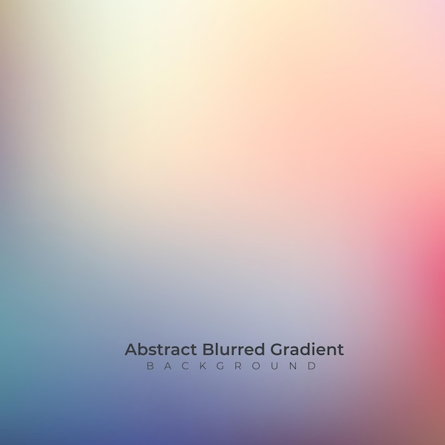 Abstract vector gradiënt kleur hologram achtergrondontwerp