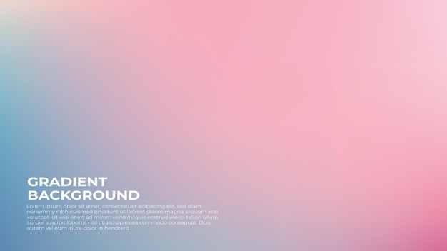 abstract vector gradient pastel color hologram background design