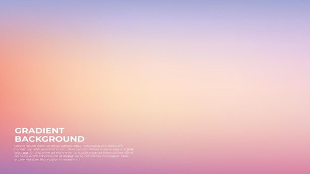 Abstract vector gradiënt pastel kleur hologram achtergrondontwerp