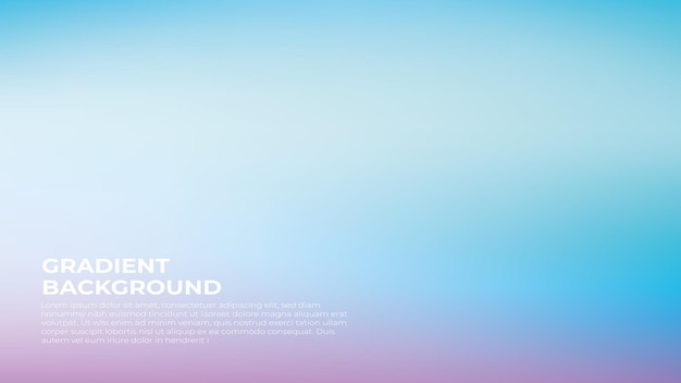Abstract vector gradiënt pastel kleur hologram achtergrondontwerp