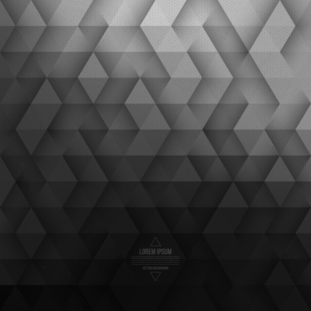 Vector abstract vector gray geometric tech background