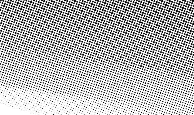 Abstract vector grunge halftone distorted shapes background banner