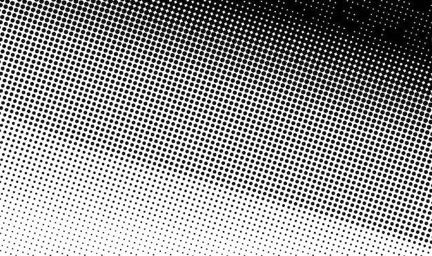 Abstract vector grunge halftone distorted shapes background banner