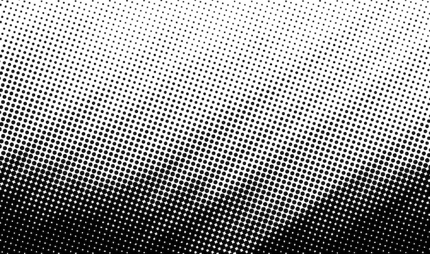 Abstract vector grunge halftone distorted shapes background banner