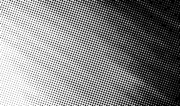 Abstract vector grunge halftone distorted shapes background banner