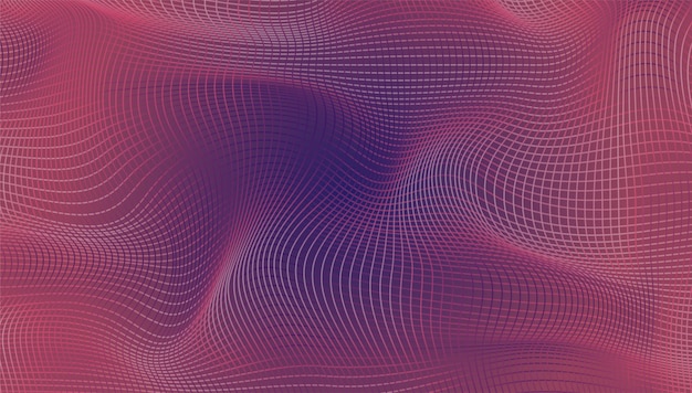 Abstract vector lijnen achtergrond met kleurverloop Lijnen patroon voor banner background