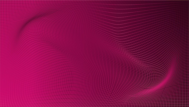 Abstract vector lijnen achtergrond met kleurverloop Lijnen patroon voor banner background