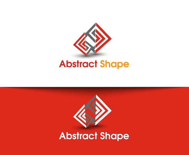 Abstract vector logo and symbol design