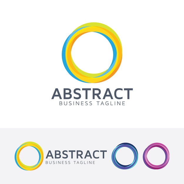 Vector abstract vector logo template